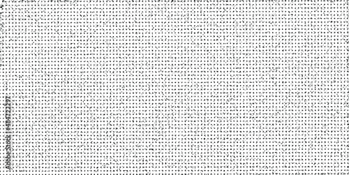 Vector fabric texture. Distressed texture of weaving fabric. Grunge background. Abstract halftone vector illustration. Overlay to create interesting effect and depth. Black isolated on white. EPS10.