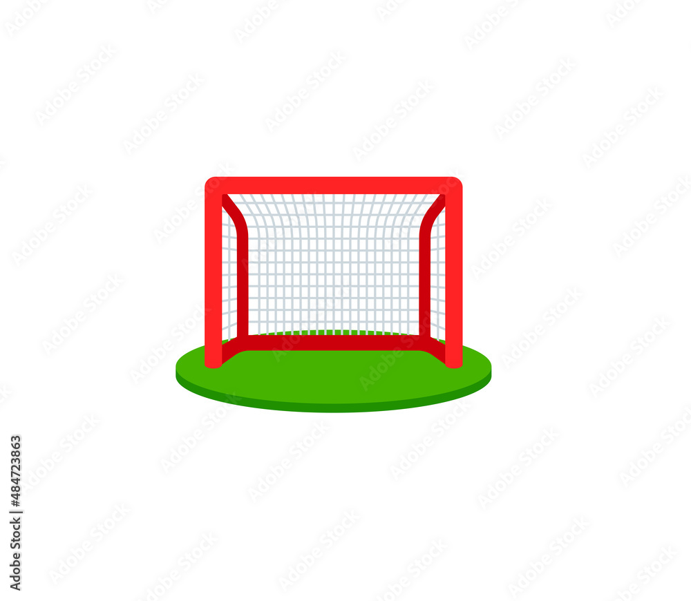 Goal Net vector isolated icon. Emoji illustration. Goal Net vector