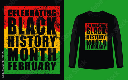 Black history month celebrate. vector illustration design graphic Black history month