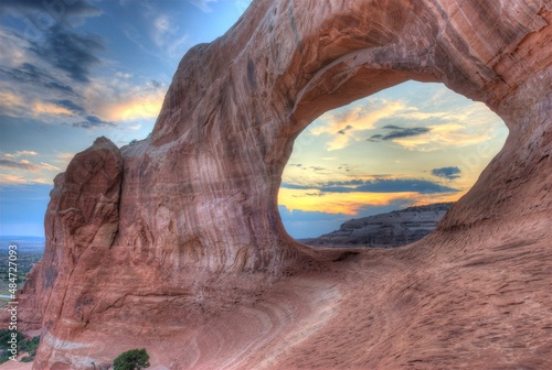 Wilson's Arch, Moab , Utah.  photo
