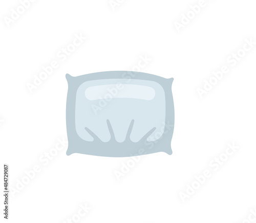 Pillow vector isolated icon. Emoji illustration. Pillow vector emoticon