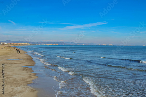 Playa de la Malvarrosa Valencia photo