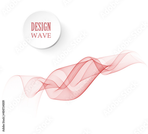 Pink wave business template modern texture pattern for message website design. Abstract vector business background design.