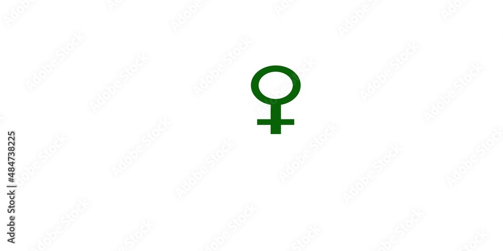 Light Green vector template with businesswoman signs. Light Green vector template with businesswoman signs.