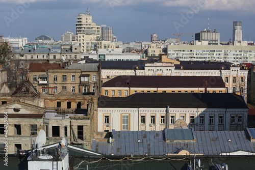 Obraz na płótnie Kyjev, Kyjiv, Kijav, Ukrajina ,city, w salonie