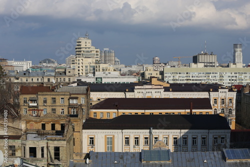 Obraz na płótnie Kyjev, Kyjiv, Kijav, Ukrajina ,city, w salonie