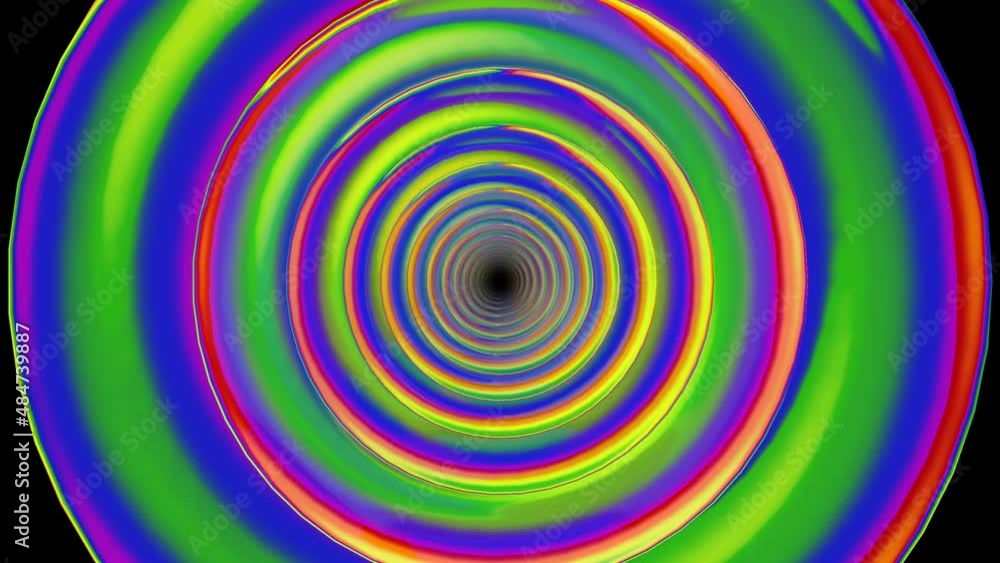 Gradient torus tunnel loop Gradient torus tunnel loop