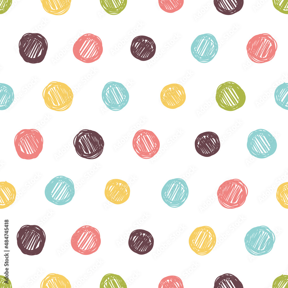 Simple pattern with hearts and polka dots. Great for Baby, Valentine's Day, Mother's Day, wedding, scrapbook, surface textures. Simple pattern with hearts and polka dots. Great for Baby, Valentine's Day, Mother's Day, wedding, scrapbook, surface textures.