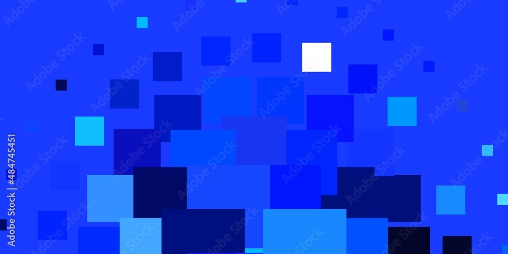 Light BLUE vector layout with lines, rectangles. Abstract gradient illustration with colorful rectangles. Design for your business promotion.