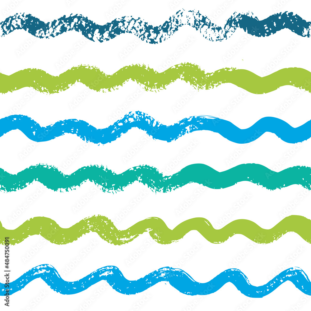 Simple background with horizontal waves. The pattern is drawn with a dry brush. Simple background with horizontal waves. The pattern is drawn with a dry brush.