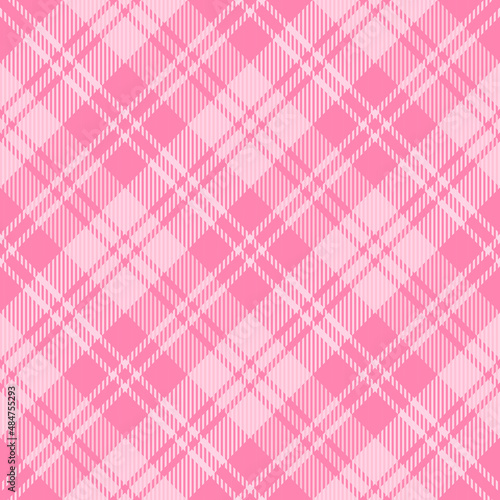 Diagonal tartan Valentines day plaid