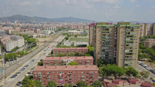 Dji mavik bloques Gornal Barcelona photo