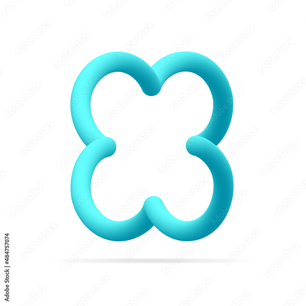 X letter blue logo. Line style pure water vector typography for save water identity, ecology graphic resources, clean corporate labels and more X letter blue logo. Line style pure water vector typography for save water identity, ecology graphic resources, clean corporate labels and more