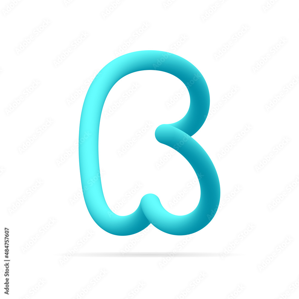 R letter blue logo. Line style pure water vector typography for save water identity, ecology graphic resources, clean corporate labels and more R letter blue logo. Line style pure water vector typography for save water identity, ecology graphic resources, clean corporate labels and more