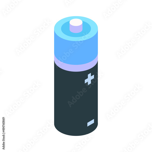 Isometric battery