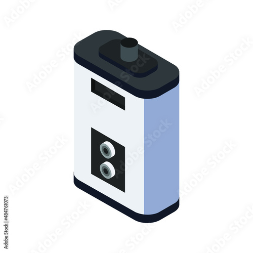 Isometric boiler