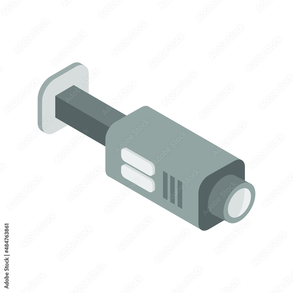 Isometric video surveillance camera Isometric video surveillance camera
