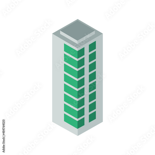 Isometric building