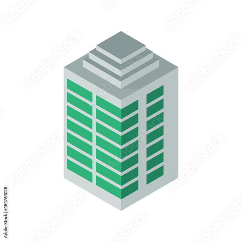 Isometric building