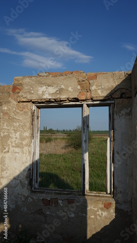 ruins of an old building