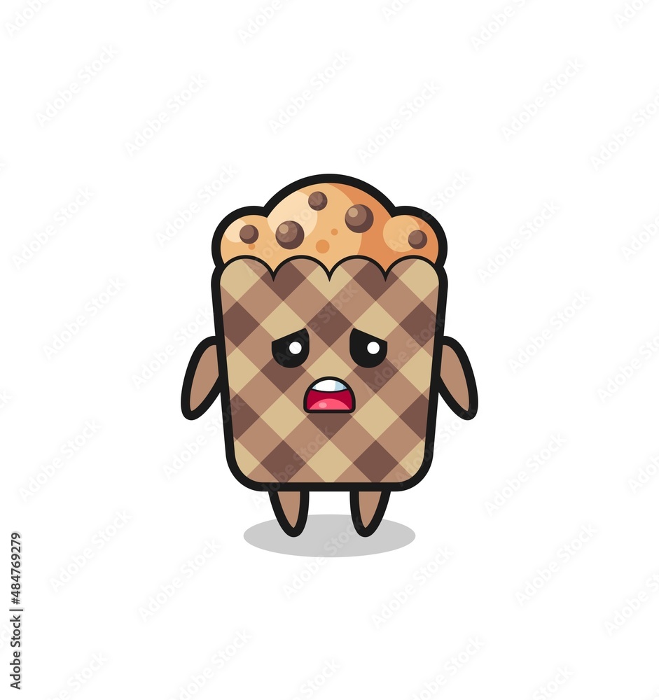 disappointed expression of the muffin cartoon disappointed expression of the muffin cartoon