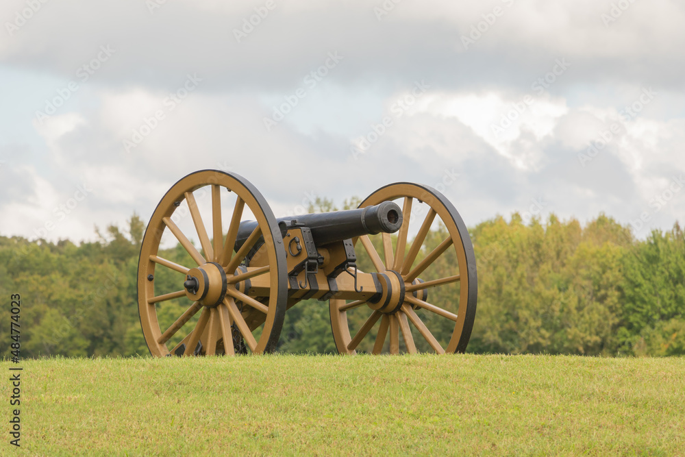 Old Civil War cannon