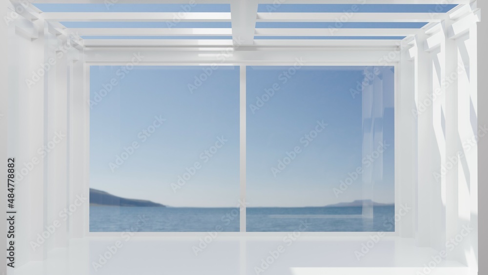 Zoom 背景白い部屋stock Photo Adobe Stock