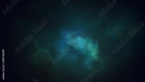 Wallpaper Mural Fly stars and dark clouds in galaxy, abstract cinematic, cosmos and futuristic style background Torontodigital.ca