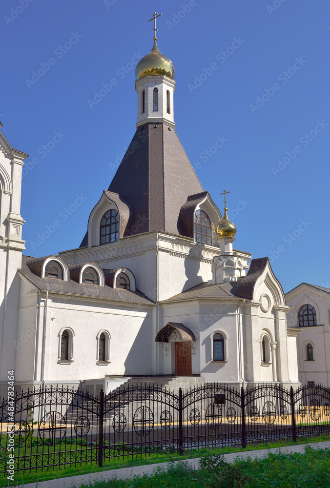 High domed building of the Resurrection Orthodox Church