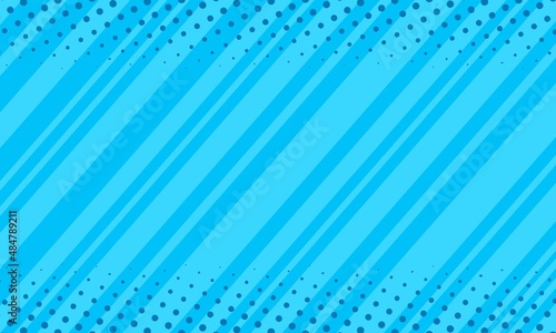 Comic blue background