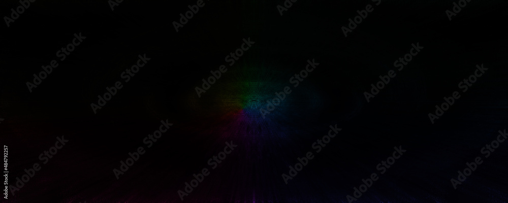 Abstract low key light burst background image.