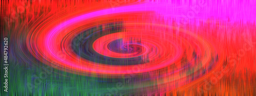 Abstract psychedelic spiral shape background image. © jdwfoto