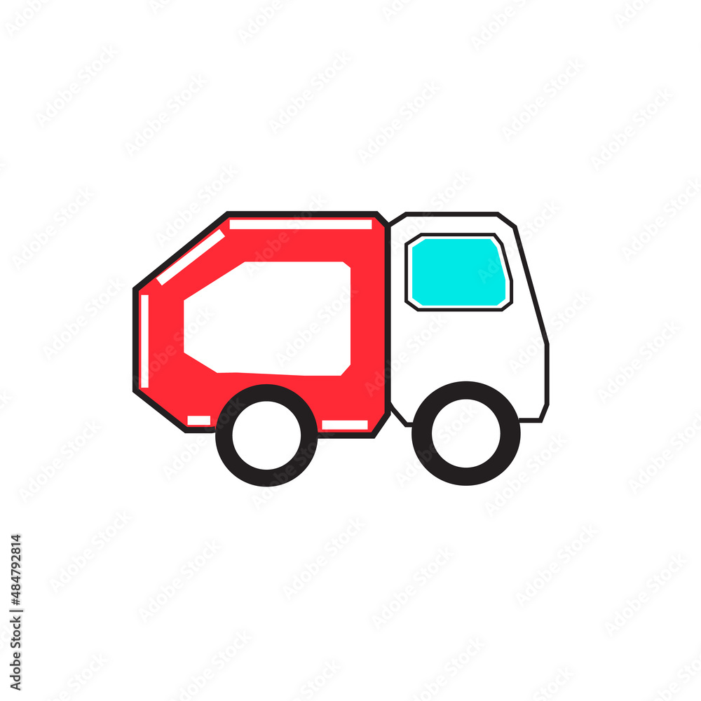 a car icon that goes around the neighborhood ready to help the surrounding community and maintain health. a car icon that goes around the neighborhood ready to help the surrounding community and maintain health.