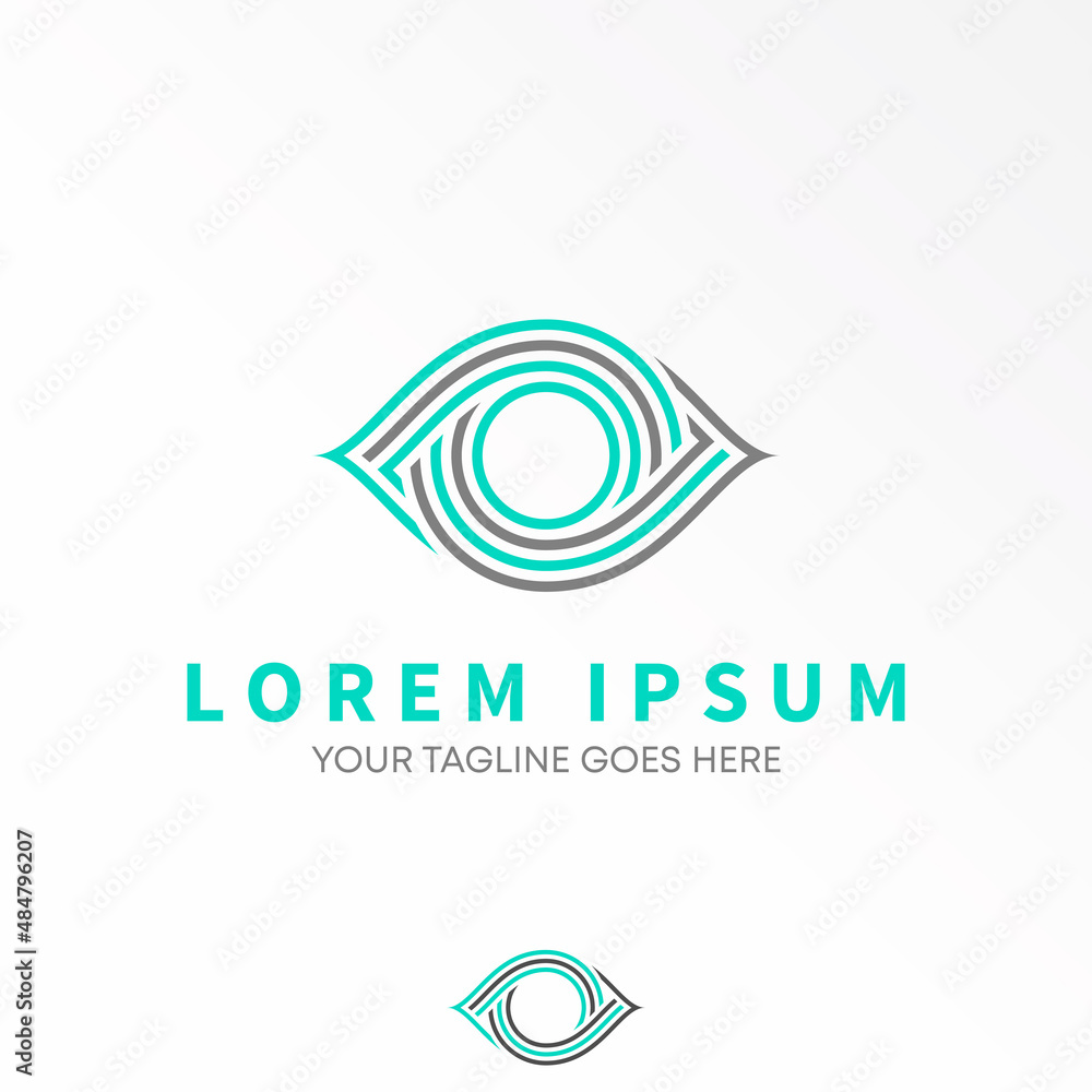 line out Eye in flip position image graphic icon logo design abstract concept vector stock. Can be used as a symbol related to health or monogram line out Eye in flip position image graphic icon logo design abstract concept vector stock. Can be used as a symbol related to health or monogram