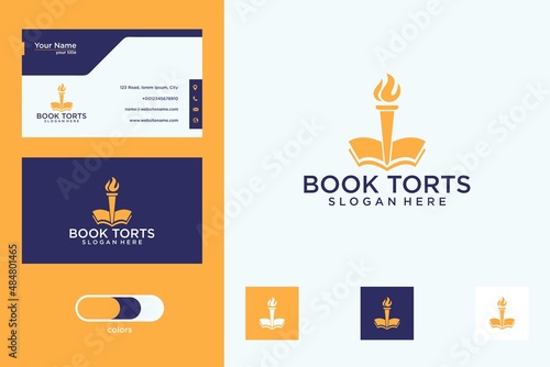 book torts logo design