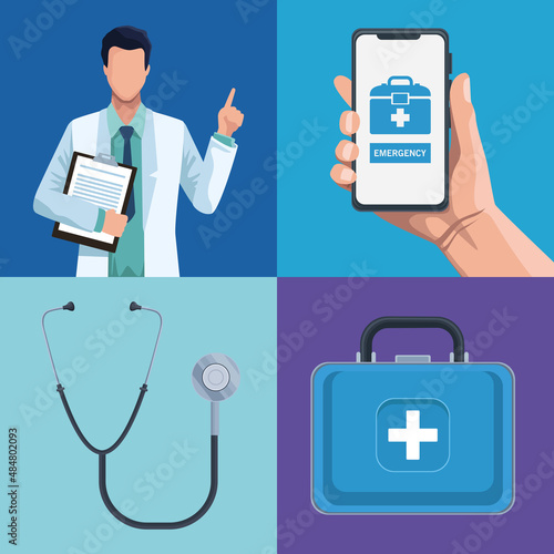 medical symbol set