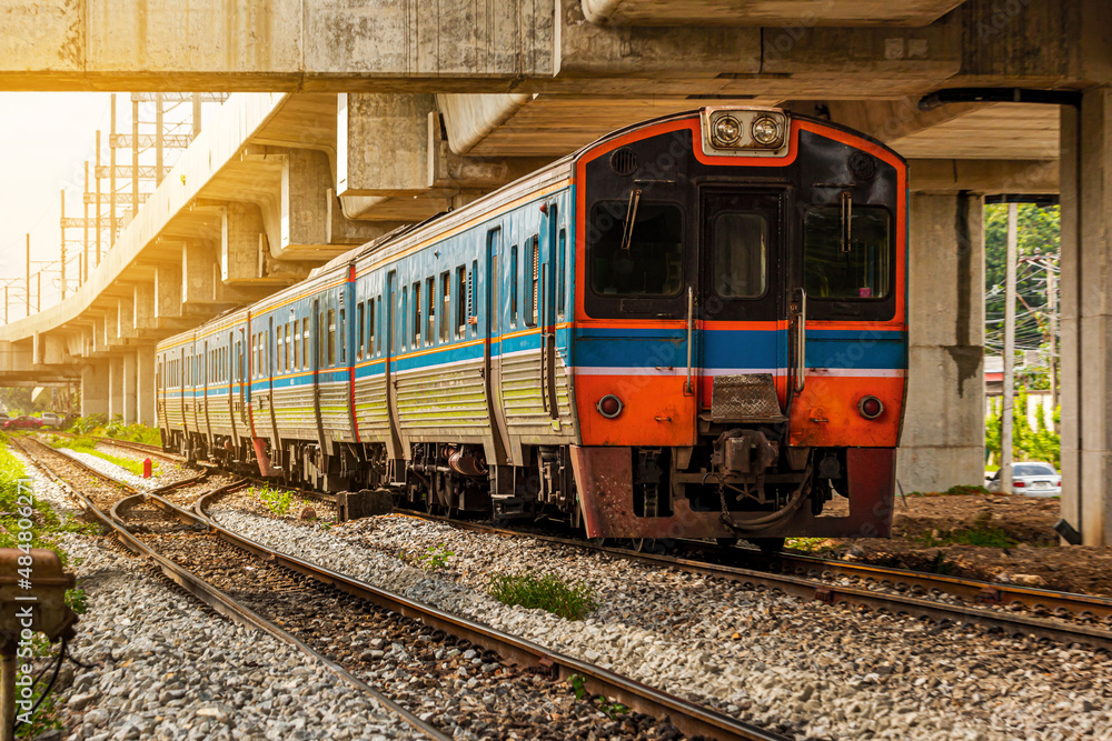 THN Diesel railcar locomotive of State Railway of Thailand(SRT)
