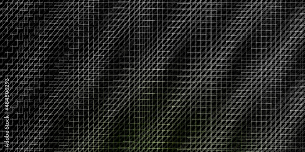custom made wallpaper toronto digitalDark Green vector backdrop with lines. Colorful gradient illustration with abstract flat lines. Pattern for websites, landing pages.