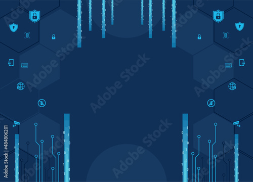 cyber security background