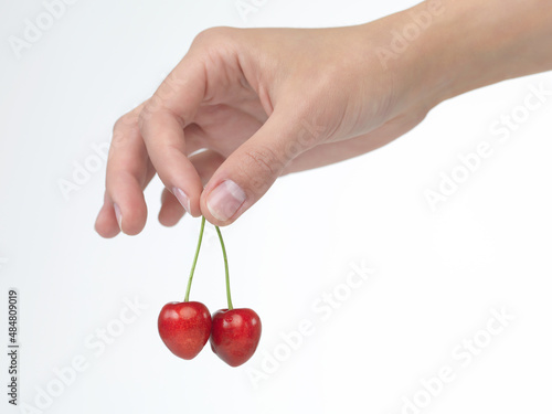 hand with cherry © PaulDaniel