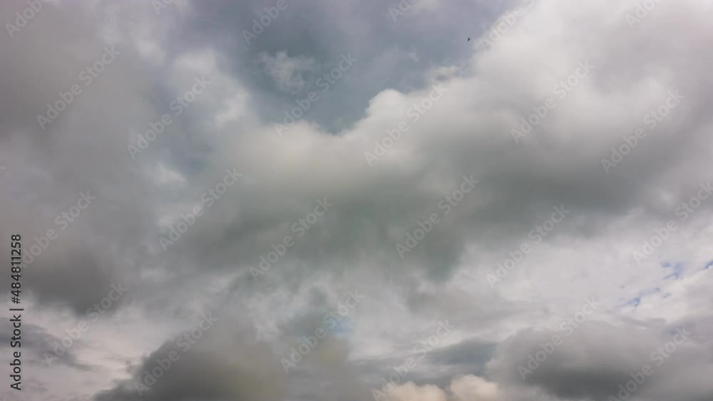 Flying Through Winter Clouds in Seamless Loop Flying Through Winter Clouds in Seamless Loop