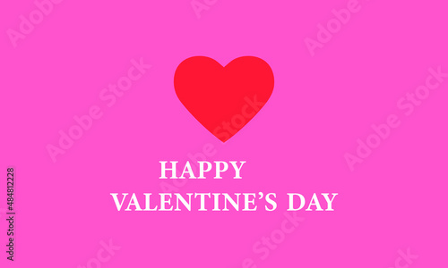 heart or 14 february or happy valentine day fonts with heart  logo vector logo template