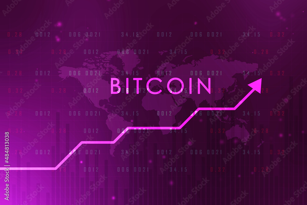 2d rendering Stock market online business concept. business Graph 2d rendering Stock market online business concept. business Graph