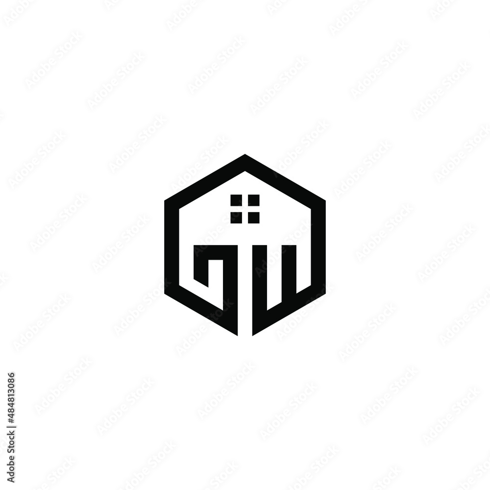 wg latter vector logo abstrack wg latter vector logo abstrack