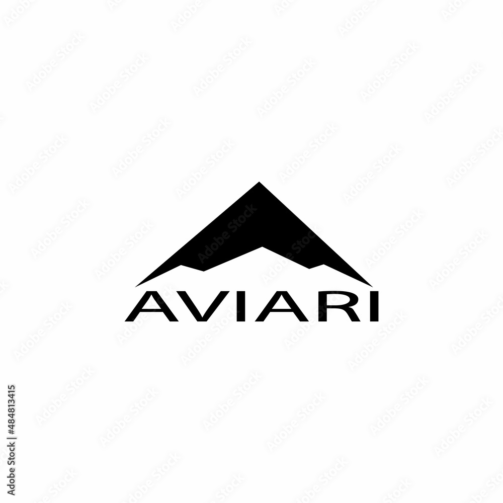 simple modern mountain logo, for nature-loving company simple modern mountain logo, for nature-loving company