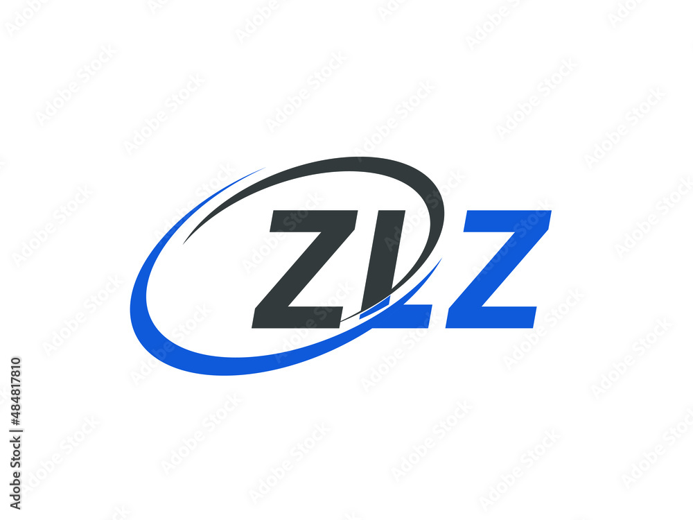 ZLZ letter creative modern elegant swoosh logo design ZLZ letter creative modern elegant swoosh logo design