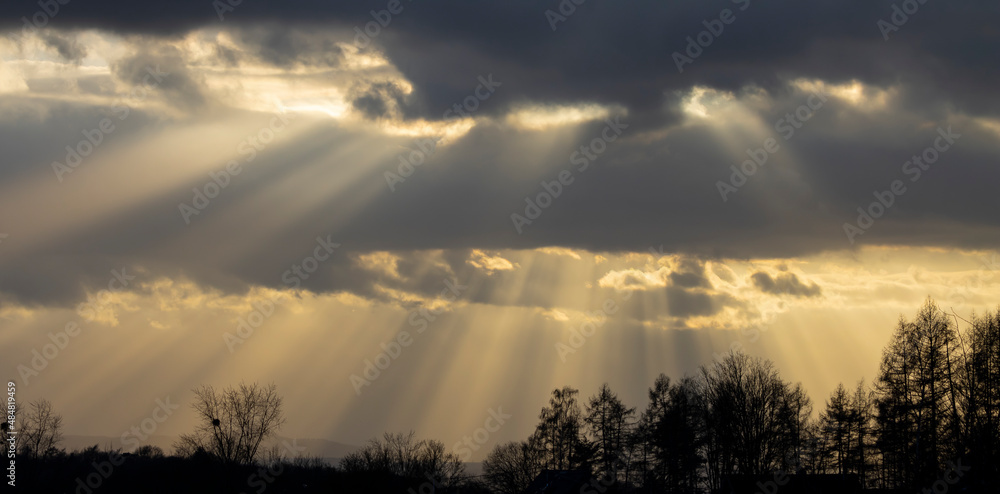 Obraz premium Sonnenstrahlen