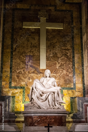 Pieta sculpture
