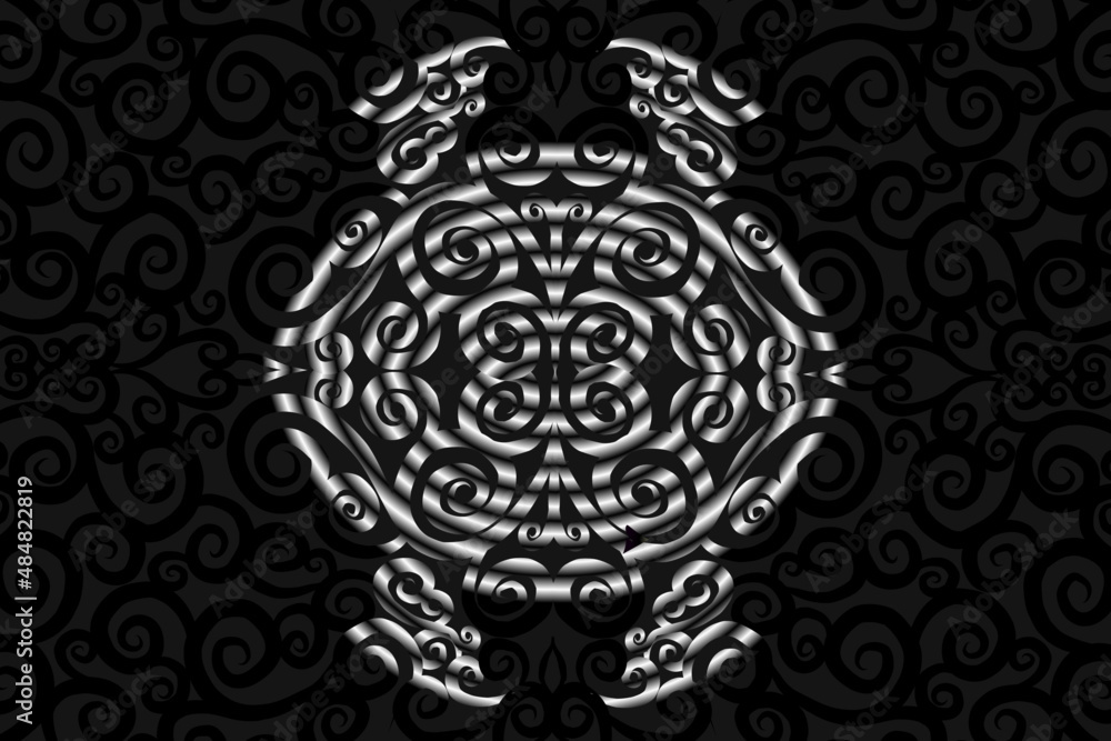 seamless colourful caleidoscope gradient flower art pattern of indonesian traditional tenun batik ethnic dayak ornament for wallpaper ads background sticker or clothing seamless colourful caleidoscope gradient flower art pattern of indonesian traditional tenun batik ethnic dayak ornament for wallpaper ads background sticker or clothing