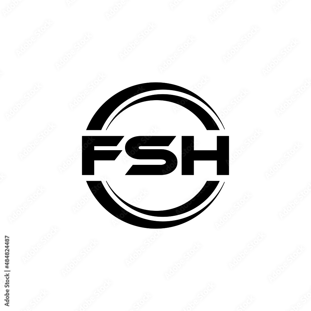 FSH letter logo design with white background in illustrator, vector logo modern alphabet font overlap style. calligraphy designs for logo, Poster, Invitation, etc. FSH letter logo design with white background in illustrator, vector logo modern alphabet font overlap style. calligraphy designs for logo, Poster, Invitation, etc.